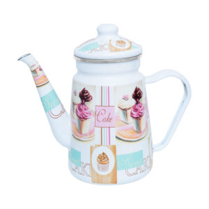 Bule Esmaltado Cake - 1,2 Litros